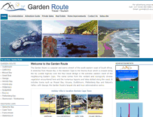Tablet Screenshot of gardenroute.org